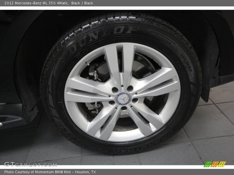 Black / Black 2012 Mercedes-Benz ML 350 4Matic