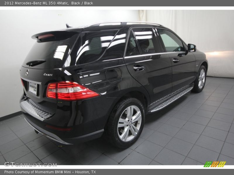 Black / Black 2012 Mercedes-Benz ML 350 4Matic
