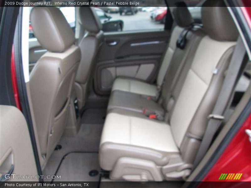 Inferno Red Crystal Pearl / Pastel Pebble Beige 2009 Dodge Journey R/T