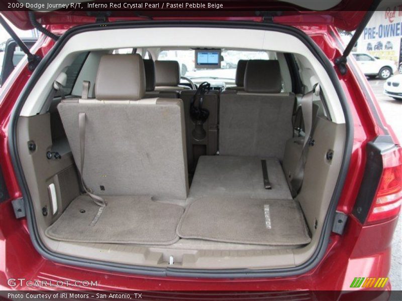 Inferno Red Crystal Pearl / Pastel Pebble Beige 2009 Dodge Journey R/T