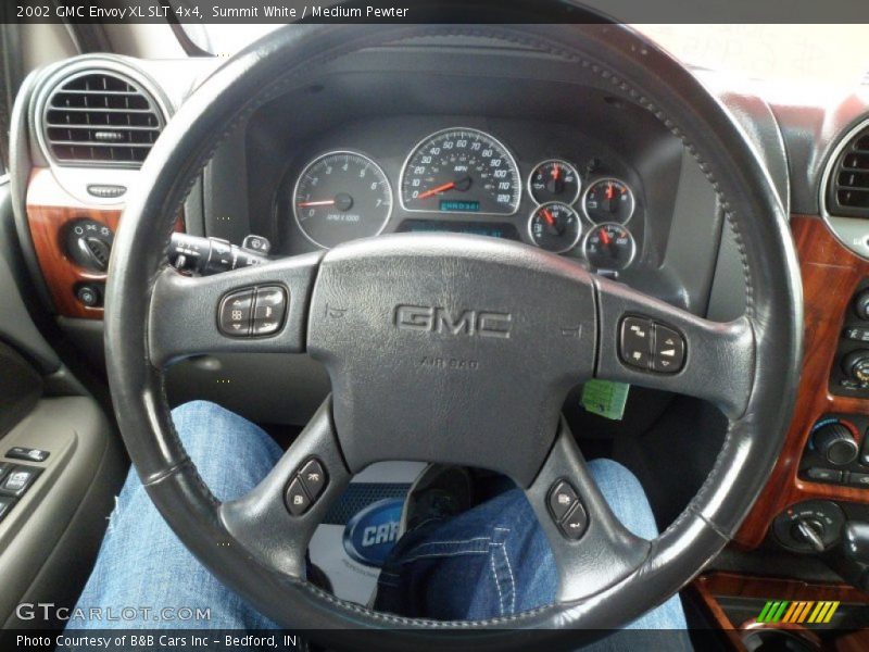 Summit White / Medium Pewter 2002 GMC Envoy XL SLT 4x4
