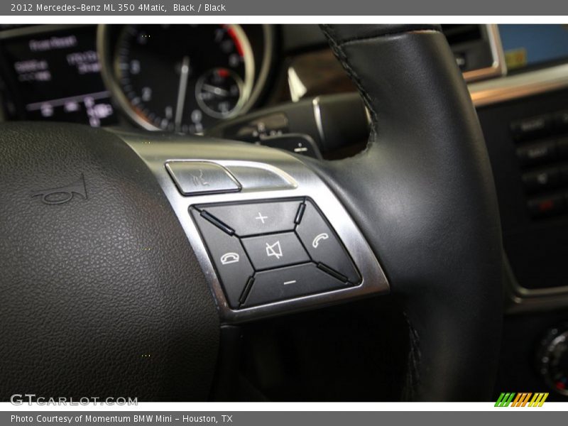 Black / Black 2012 Mercedes-Benz ML 350 4Matic