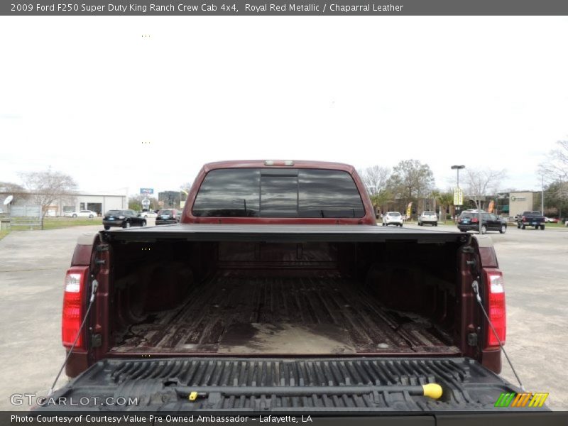 Royal Red Metallic / Chaparral Leather 2009 Ford F250 Super Duty King Ranch Crew Cab 4x4