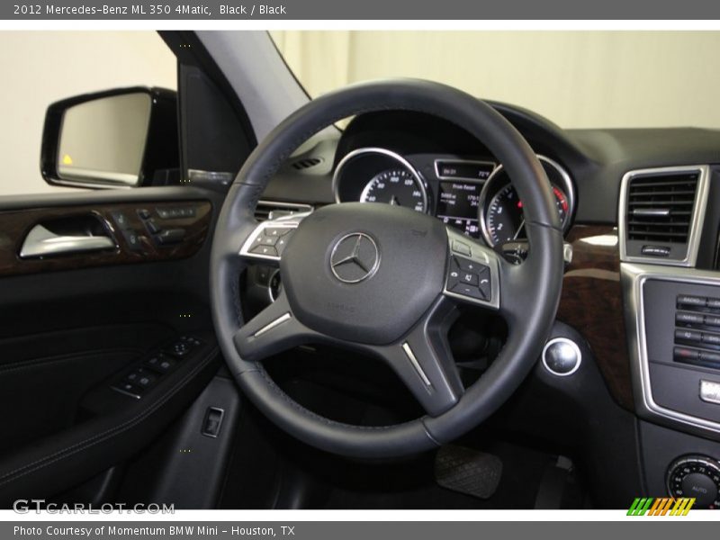 Black / Black 2012 Mercedes-Benz ML 350 4Matic