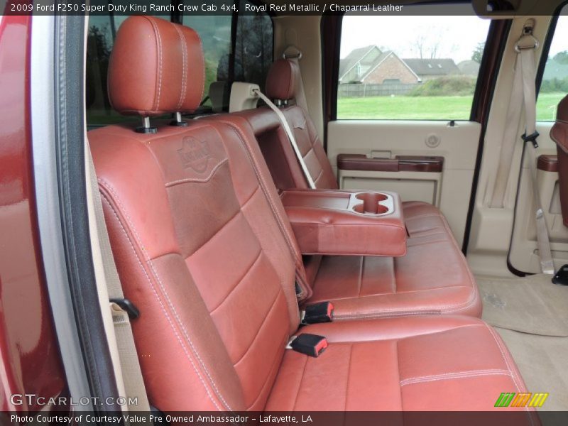 Royal Red Metallic / Chaparral Leather 2009 Ford F250 Super Duty King Ranch Crew Cab 4x4