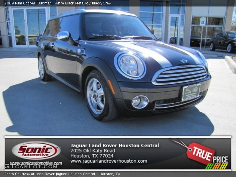 Astro Black Metallic / Black/Grey 2009 Mini Cooper Clubman