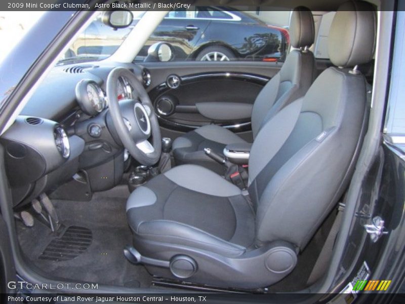 Astro Black Metallic / Black/Grey 2009 Mini Cooper Clubman