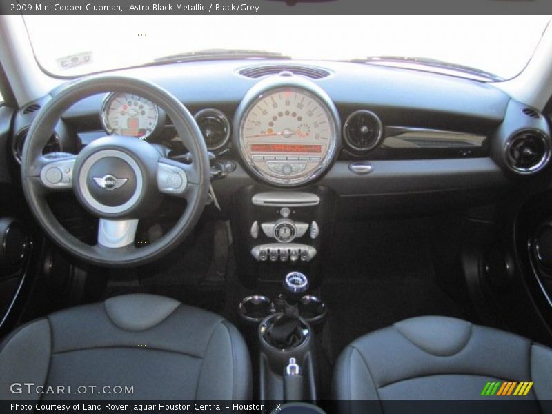 Astro Black Metallic / Black/Grey 2009 Mini Cooper Clubman