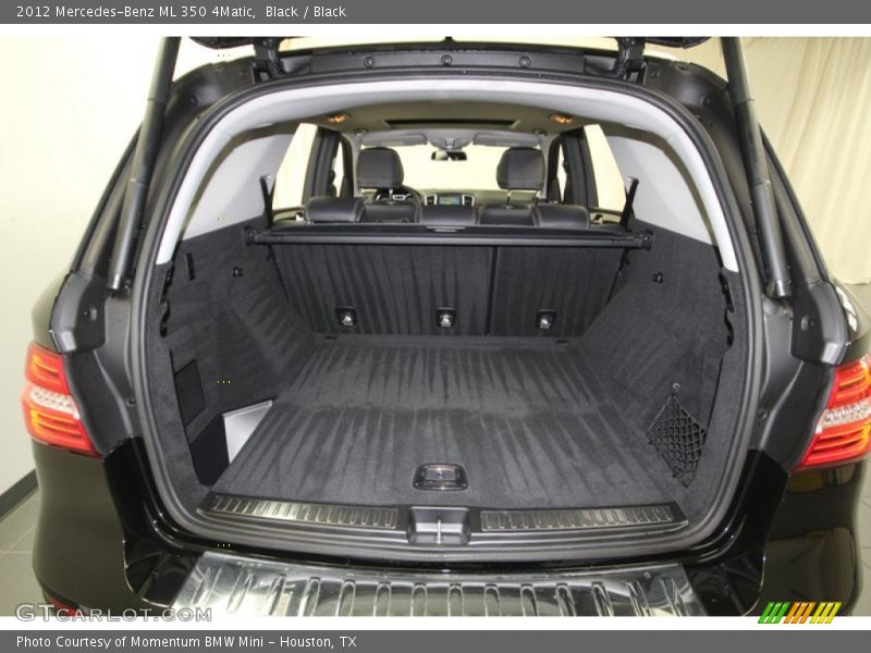 Black / Black 2012 Mercedes-Benz ML 350 4Matic