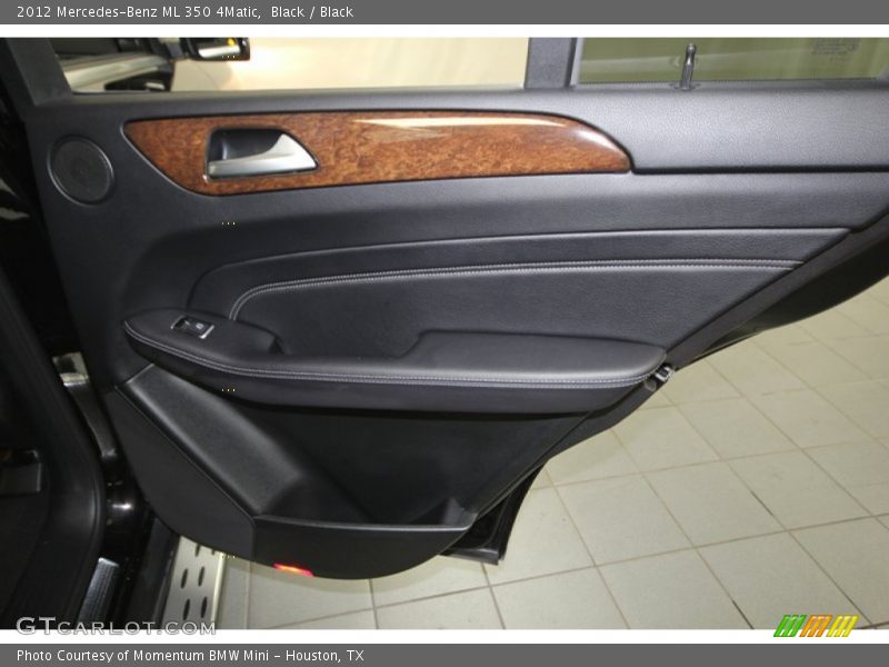 Black / Black 2012 Mercedes-Benz ML 350 4Matic