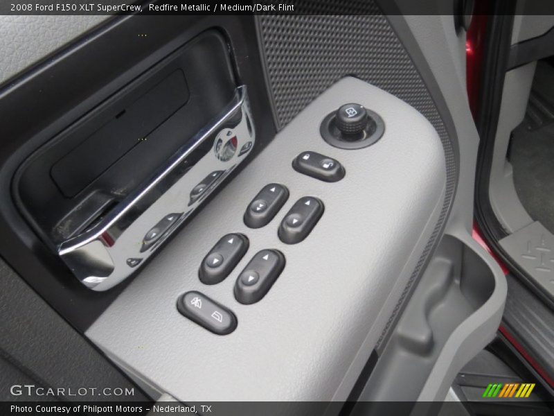 Redfire Metallic / Medium/Dark Flint 2008 Ford F150 XLT SuperCrew