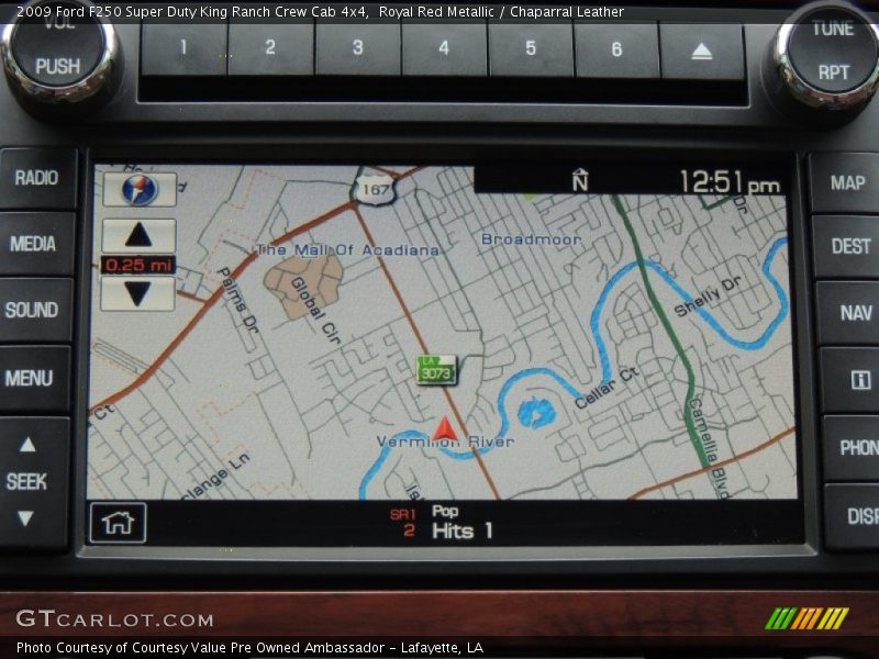 Royal Red Metallic / Chaparral Leather 2009 Ford F250 Super Duty King Ranch Crew Cab 4x4