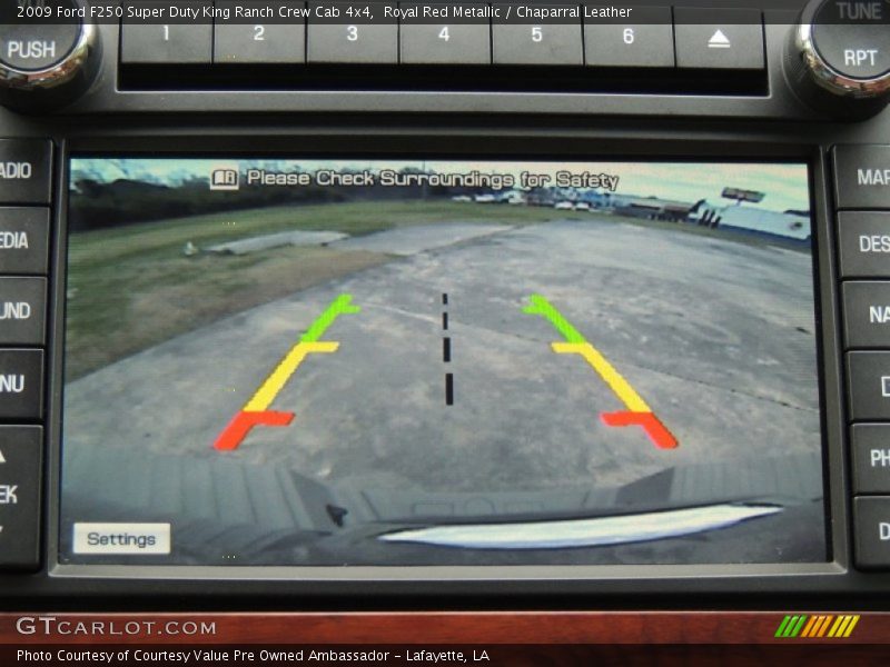 Royal Red Metallic / Chaparral Leather 2009 Ford F250 Super Duty King Ranch Crew Cab 4x4