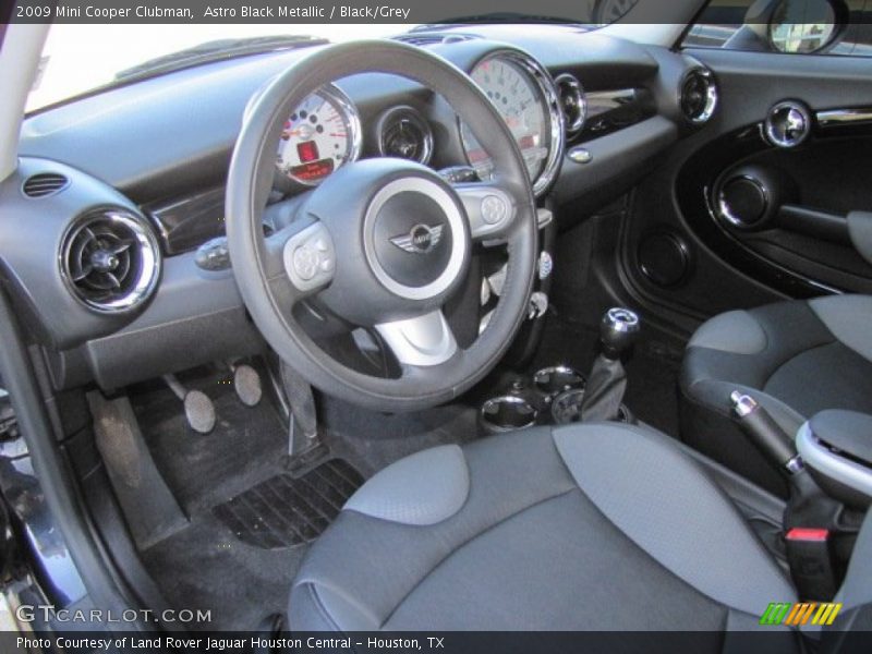 Astro Black Metallic / Black/Grey 2009 Mini Cooper Clubman