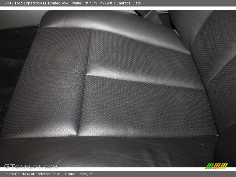 White Platinum Tri-Coat / Charcoal Black 2012 Ford Expedition EL Limited 4x4