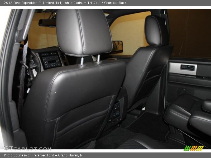 White Platinum Tri-Coat / Charcoal Black 2012 Ford Expedition EL Limited 4x4