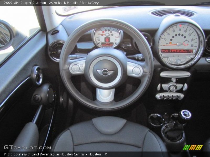 Astro Black Metallic / Black/Grey 2009 Mini Cooper Clubman
