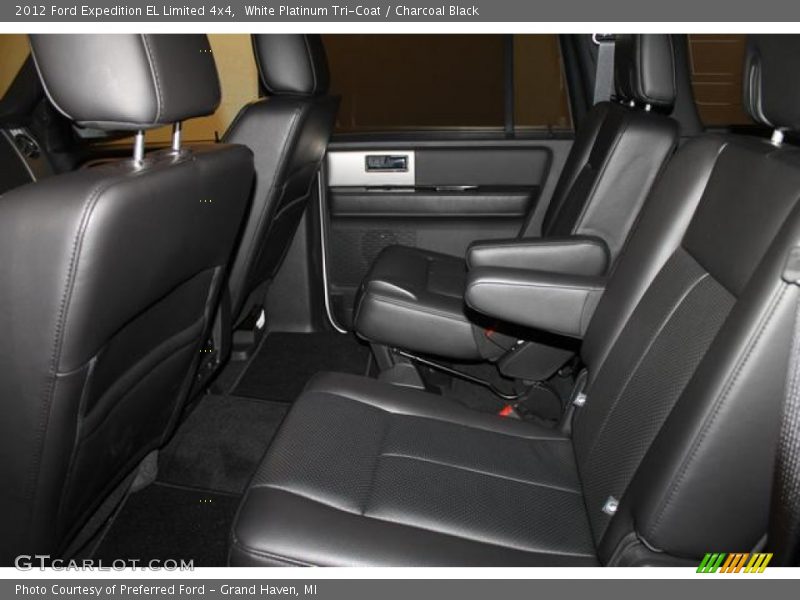 White Platinum Tri-Coat / Charcoal Black 2012 Ford Expedition EL Limited 4x4