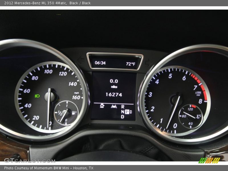 Black / Black 2012 Mercedes-Benz ML 350 4Matic