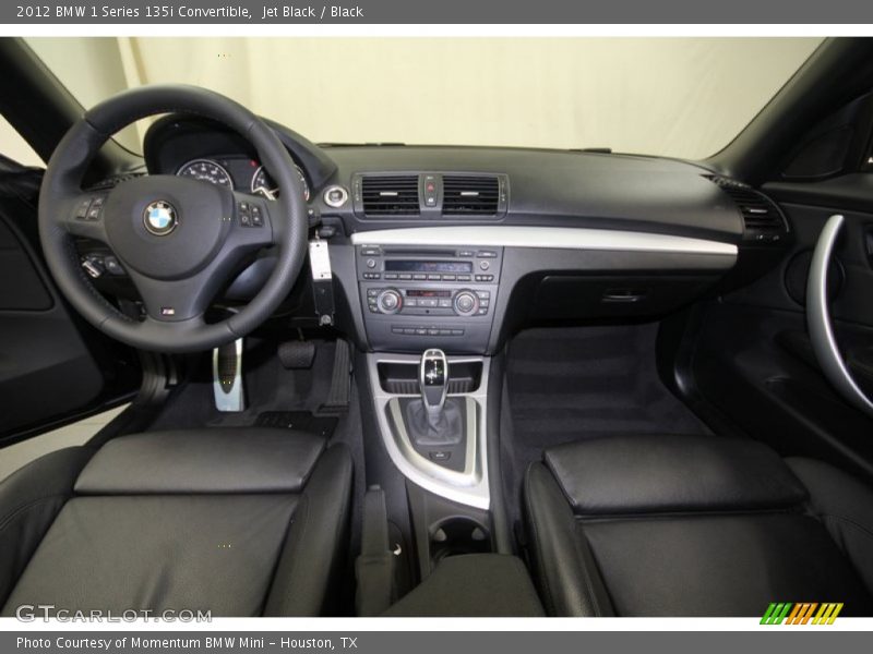 Jet Black / Black 2012 BMW 1 Series 135i Convertible