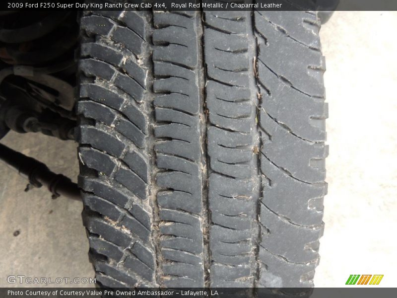 Royal Red Metallic / Chaparral Leather 2009 Ford F250 Super Duty King Ranch Crew Cab 4x4