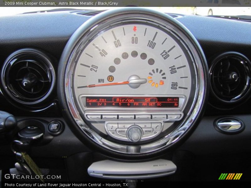 Astro Black Metallic / Black/Grey 2009 Mini Cooper Clubman