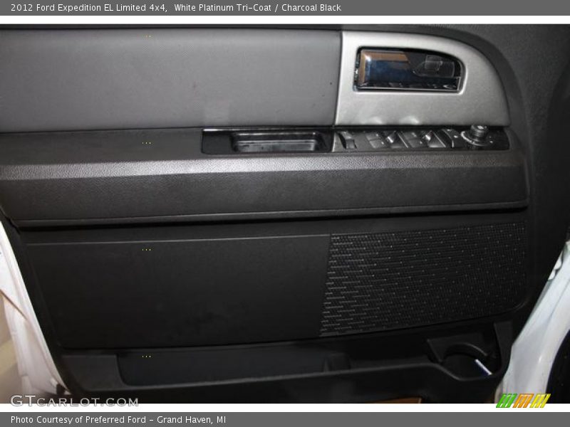 White Platinum Tri-Coat / Charcoal Black 2012 Ford Expedition EL Limited 4x4