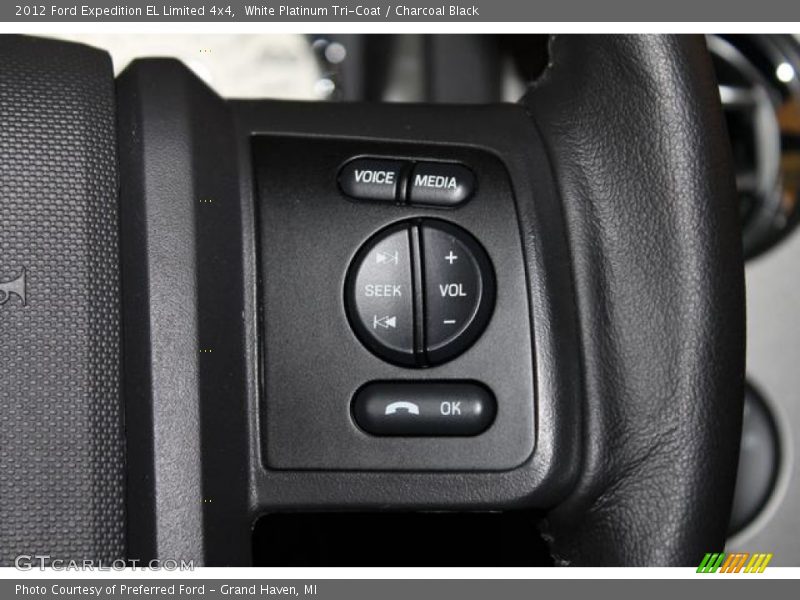 Controls of 2012 Expedition EL Limited 4x4