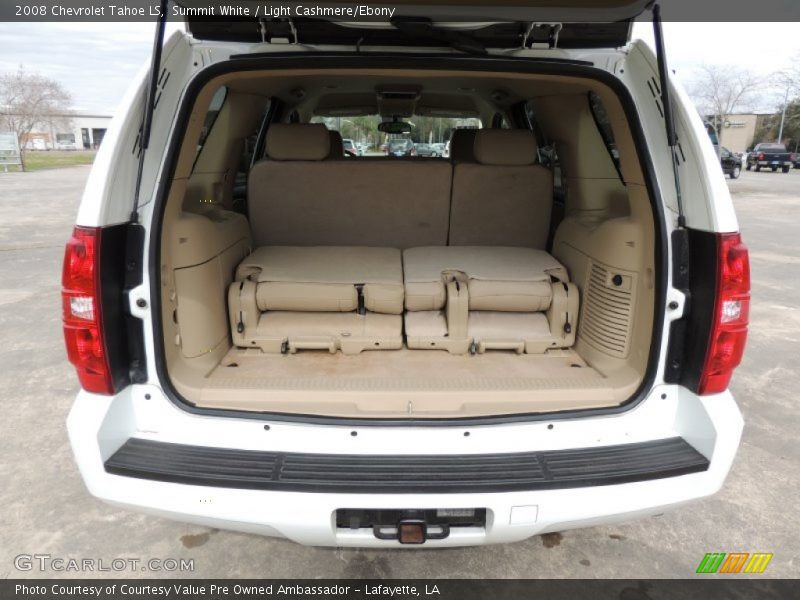 Summit White / Light Cashmere/Ebony 2008 Chevrolet Tahoe LS