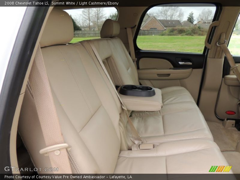 Summit White / Light Cashmere/Ebony 2008 Chevrolet Tahoe LS