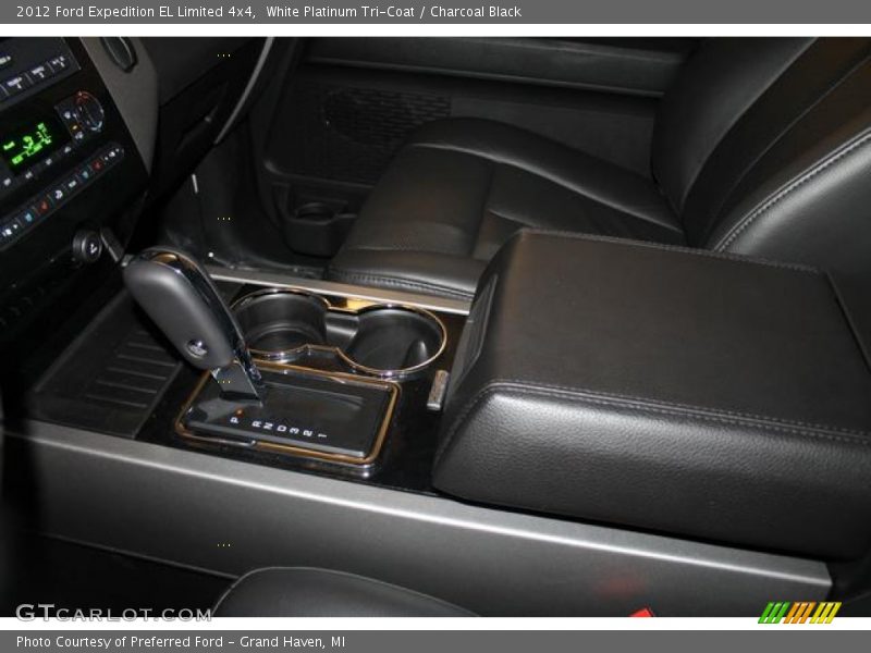 White Platinum Tri-Coat / Charcoal Black 2012 Ford Expedition EL Limited 4x4