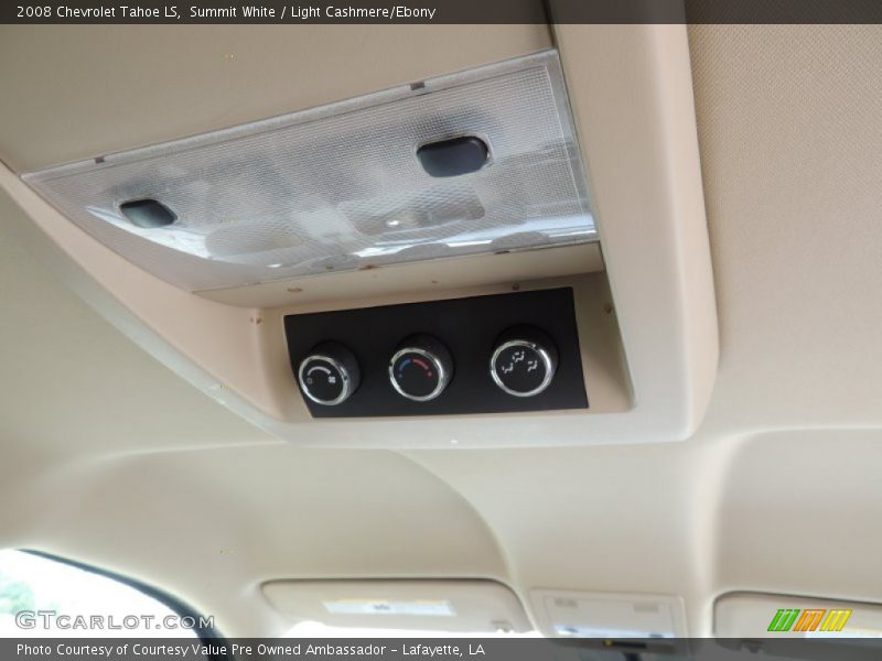 Summit White / Light Cashmere/Ebony 2008 Chevrolet Tahoe LS