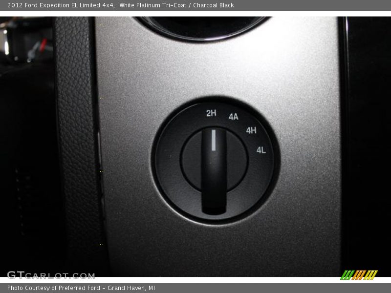 Controls of 2012 Expedition EL Limited 4x4