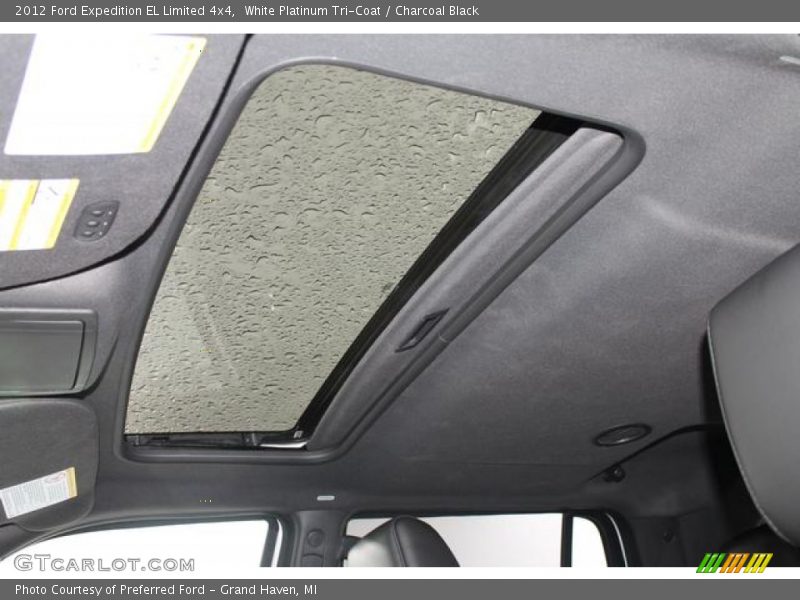 Sunroof of 2012 Expedition EL Limited 4x4