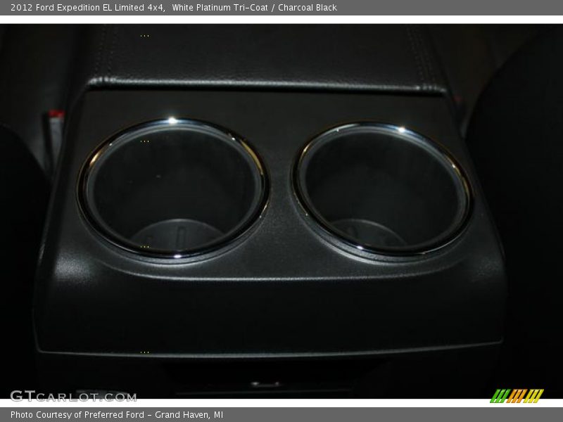 White Platinum Tri-Coat / Charcoal Black 2012 Ford Expedition EL Limited 4x4