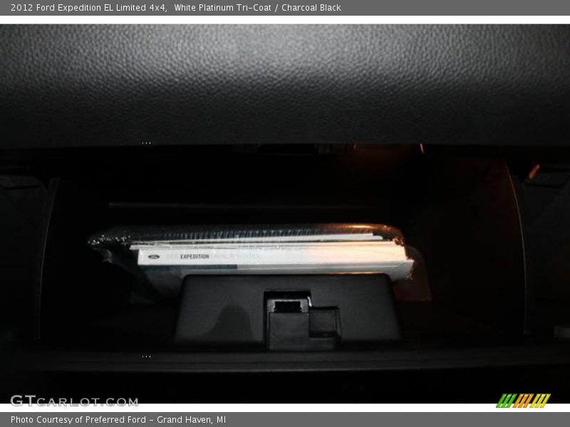 White Platinum Tri-Coat / Charcoal Black 2012 Ford Expedition EL Limited 4x4