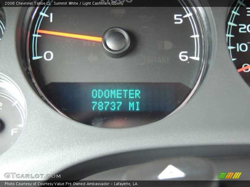 Summit White / Light Cashmere/Ebony 2008 Chevrolet Tahoe LS