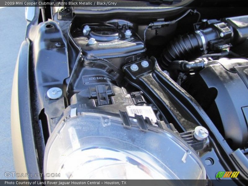 Astro Black Metallic / Black/Grey 2009 Mini Cooper Clubman