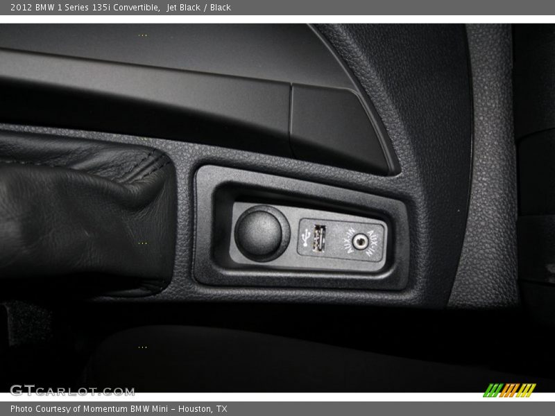 Jet Black / Black 2012 BMW 1 Series 135i Convertible