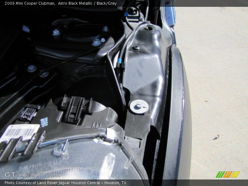 Astro Black Metallic / Black/Grey 2009 Mini Cooper Clubman