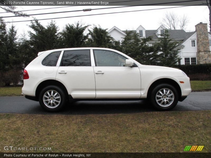 Sand White / Havanna/Sand Beige 2010 Porsche Cayenne Tiptronic
