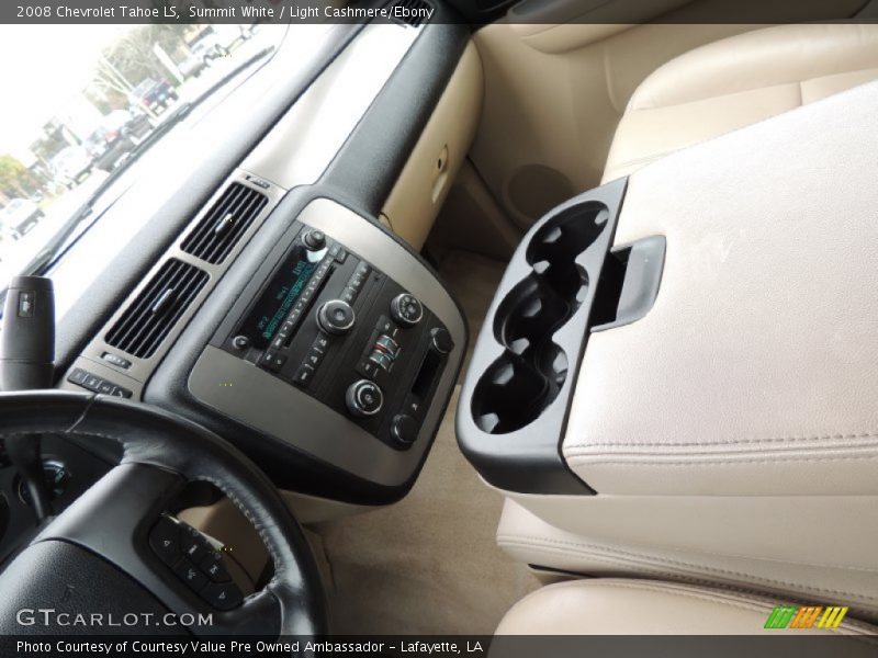 Summit White / Light Cashmere/Ebony 2008 Chevrolet Tahoe LS