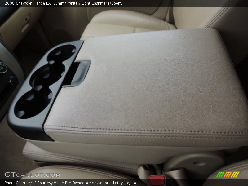 Summit White / Light Cashmere/Ebony 2008 Chevrolet Tahoe LS