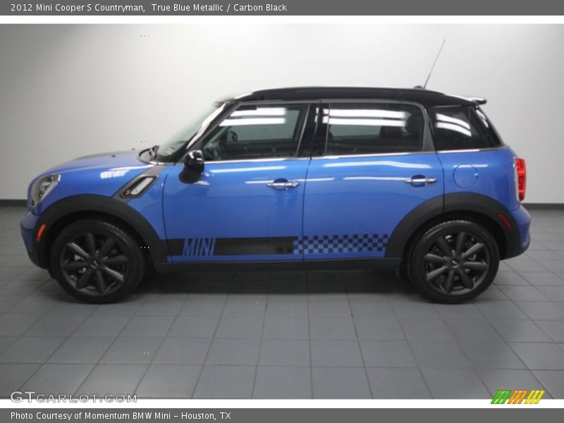  2012 Cooper S Countryman True Blue Metallic