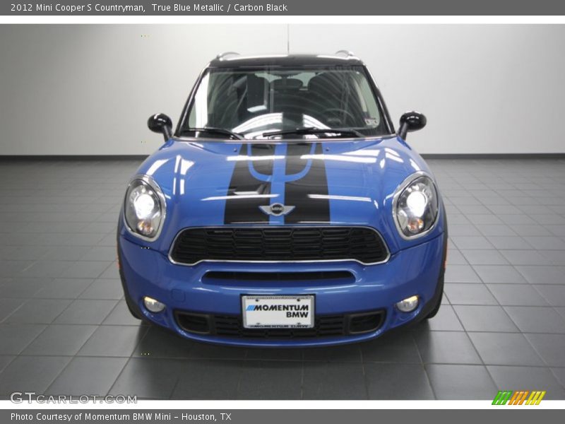 True Blue Metallic / Carbon Black 2012 Mini Cooper S Countryman