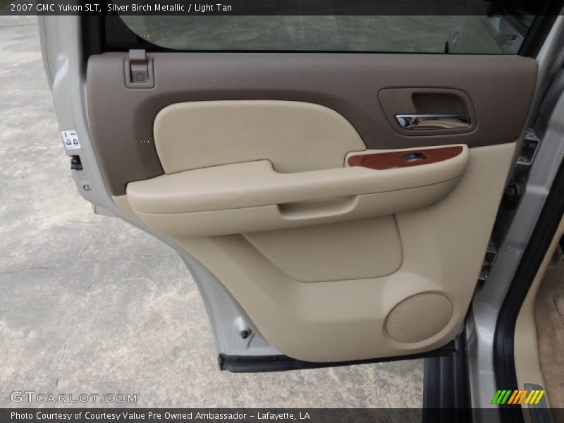 Silver Birch Metallic / Light Tan 2007 GMC Yukon SLT