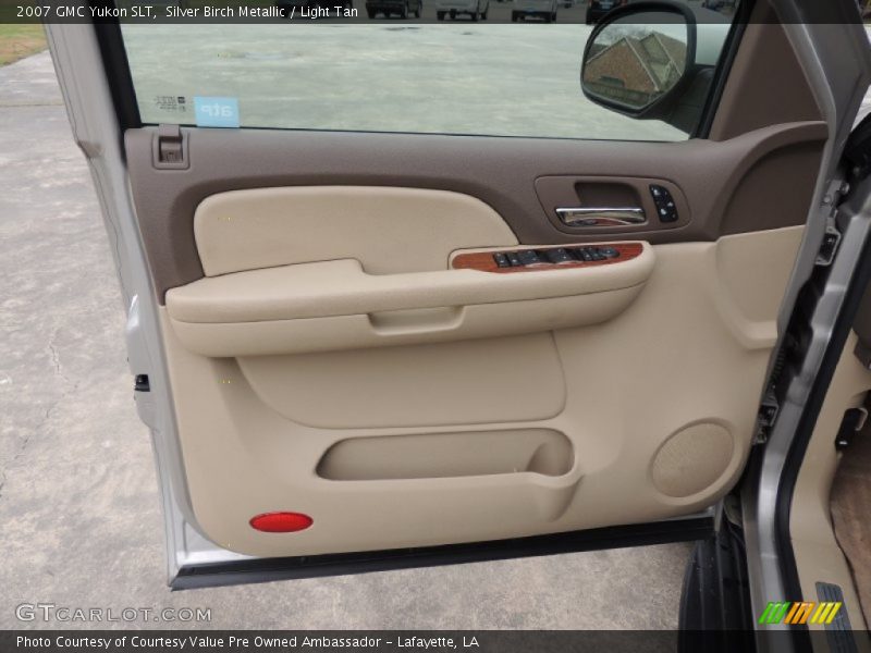 Silver Birch Metallic / Light Tan 2007 GMC Yukon SLT