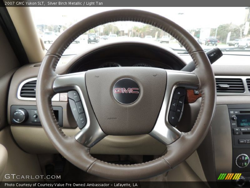 Silver Birch Metallic / Light Tan 2007 GMC Yukon SLT