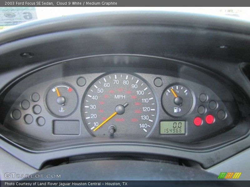 Cloud 9 White / Medium Graphite 2003 Ford Focus SE Sedan