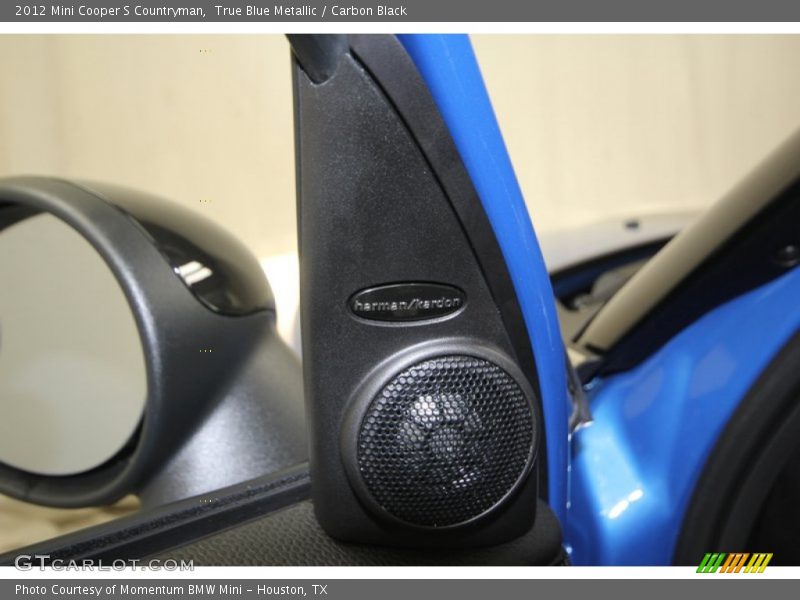 True Blue Metallic / Carbon Black 2012 Mini Cooper S Countryman